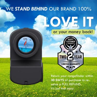Chine Télémètre noir de laser de golf de Digital de caméra du télémètre 6X à vendre