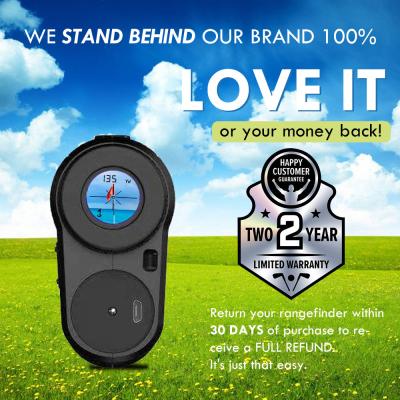 China High Definition Right View 6.5X24 Golf Laser Rangefinder For Golfing for sale