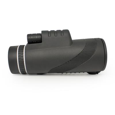 China Adults Camping Waterproof 40X60 Telephoto Zoom Monocular With Smartphone Holder for sale
