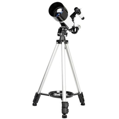 China 40x70mm Travel Astronomy Refractor Telescope Fully Coated Glass Optics for sale
