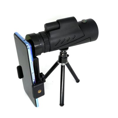 China Compass Monocular Mobile Phone Telescope With Smartphone Holder for sale