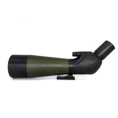 China Hunting Optical Bak4 Spotting Scope 20-60x80 With Tripod And Cell Phone Adapter for sale