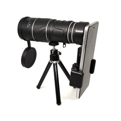 China 16x52 Monocular Dual Focus Optical Zoom Mobile Phone Telescope With Twist Up Eyecups for sale