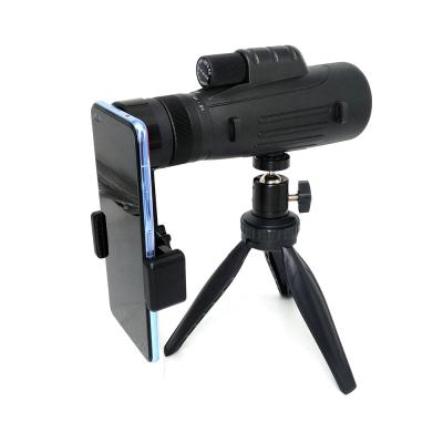 China Hunting 10-30x50 Zoom Monocular Telescope High Powered With Smartphone Adapter for sale