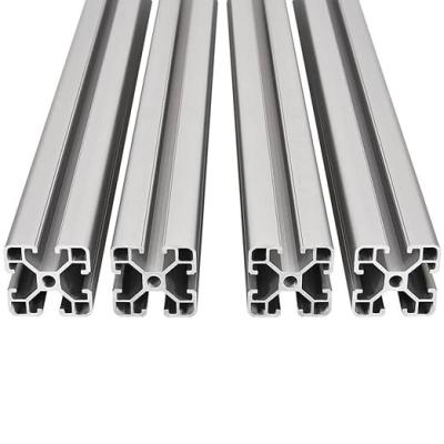 China 2525 T Slot Aluminium Profile Bending Aluminium Extruded Profiles for sale