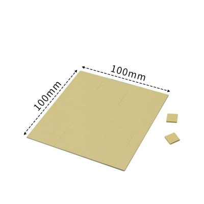 China OEM / ODM heat resistant silicone pad Thermal Conductivity Insulating for sale