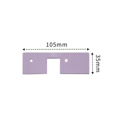 China Industrial Electronics Heat Insulation Silicone Cpu Pad 0.5mm-15mm Thickness for sale