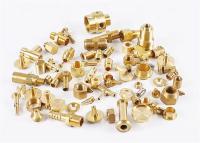 Quality Gold Brass Turning Component Automotive high precision turned parts for sale