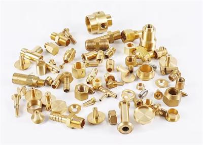 China Gold Brass Turning Component Automotive high precision turned parts for sale