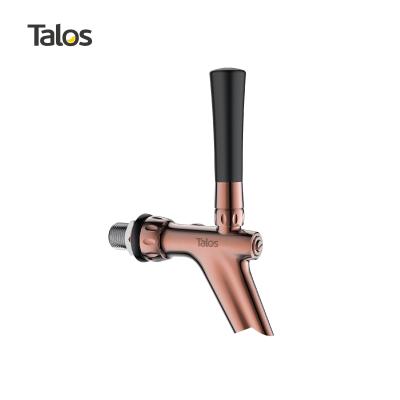 China TALOS Bronze Beer Faucet Creamer Beer Dispensers Tap Flow Control for sale