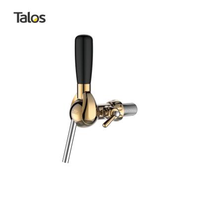 China TALOS Gold Belgium Beer Faucet Tap For Drinking Beer Dispensers for sale