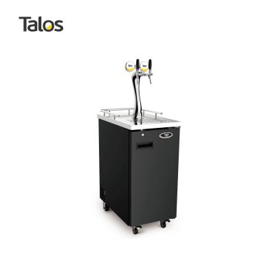 China TALOS 20Lx2 US Keg Beer Cooler Air Cooling Food Grade With 2 Tap for sale