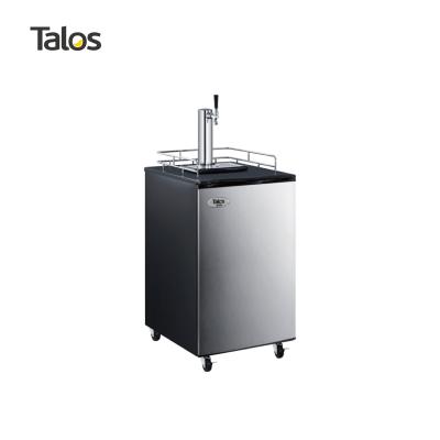 China Stainless Steel Beer Cooler Keg Beer Refrigerator Air Cooled For Pub for sale