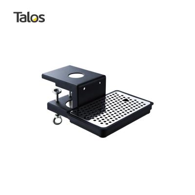China Talos Bar Accessories Beer Drip Tray With Steel Clamp for sale