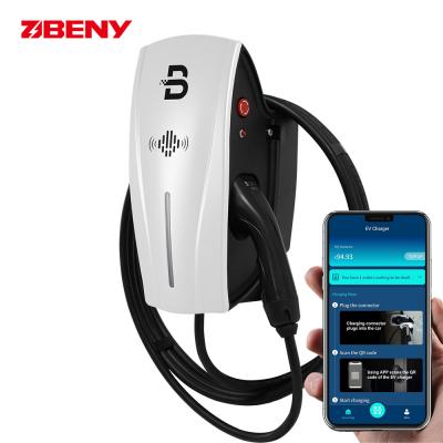 China BENY ev charger Type 2  Model 3 ev charger cable management 7KW 11KW 22KW constant current ev charger for sale