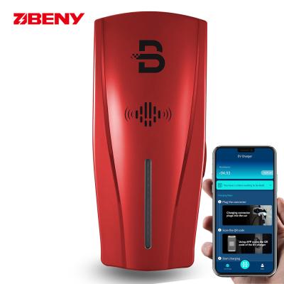 China Solar AC EV Charger 7KW 11KW Smart WIFI Electric Car Charging Station for sale