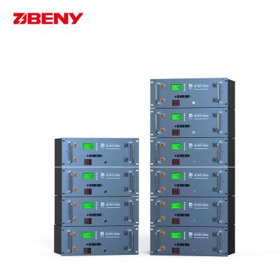 China 48V 50AH LiFePO4 Battery Pack In Parallel Rack Type Household Solar Storage Battery for sale