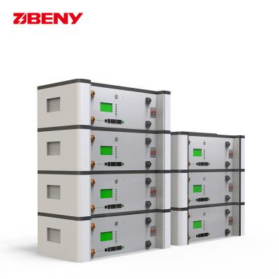 China 100AH 48V Lifepo4 Battery Pack In Parallel Mobile Stacked Solar Battery Energy Storage for sale