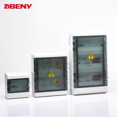 China 24 Hours 2 String Solar Combiner Box Plastic Anti UV 30KW IP66 for sale