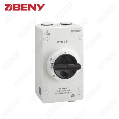 China 4 Poles DC Isolator Switch IP66 For 1000V Solar PV At DC-PV2 Weatherproof for sale