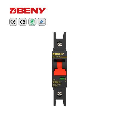 China Mini DC Circuit Breaker Leakage Protector For Solar DC System And Battery for sale