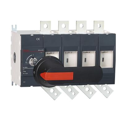China IP65 AC Isolator Switch 4 Pole 1000VAC 400A Electric Disconnect Switch for sale