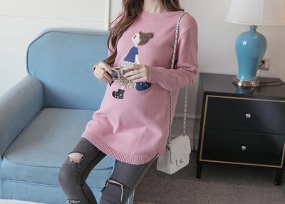 China Fashion Pregnant Womens Knit Pullover Sweater BSCI Factory Produced In China Customed for sale