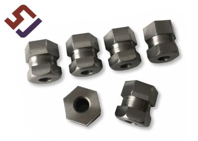 China Aisi 4130 Machining Stainless Steel Precision Casting Bushing Nut Turned Parts for sale