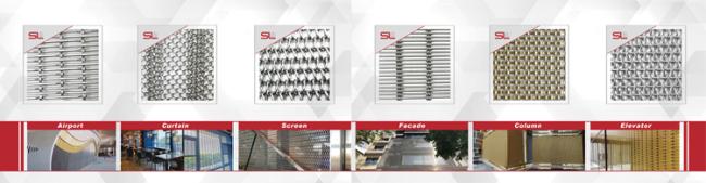 Durable Stainless Steel Mesh Panels for Custom Hard Decoration, Perfect for Walls, Ceilings, and Facades