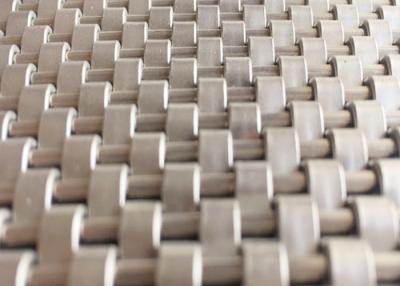 中国 316SS装飾的なエレベーターによって編まれる鋼鉄網パネル6mの最大長 販売のため