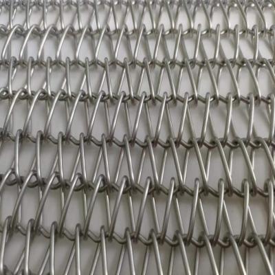 China Anticorrosion Stainless Steel Spiral Wire Mesh For Room Divider Curtain for sale