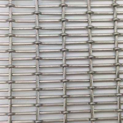 China Stainless Steel 400Mesh Interior Wire Mesh Twill Weave For Divider Curtain for sale