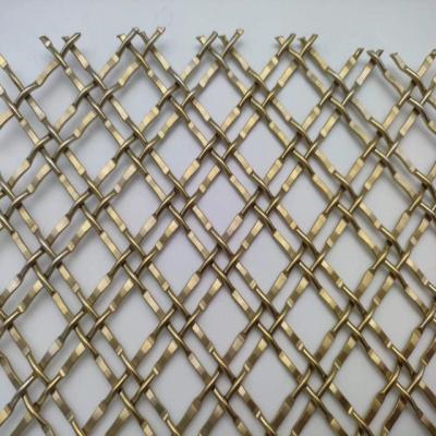 China 400 Mesh Pvd Gold Decorative Metal Mesh For Commercial Applications for sale