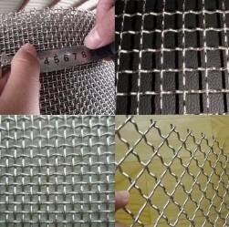 China 30m OEM Galvanized Crimped Wire Mesh In Screening And Filtering for sale
