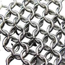 China Stainless Steel Decorative Chain Ring Mesh Curtain Screen Building Exterior Wall en venta