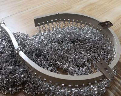 China Tipo de cadena de aluminio Buen rendimiento de ventilación Decoración interior Techo divisorio en venta