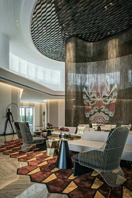 China Custom Curtain Pattern Chain Fly Screen for Superior Insect Control for sale