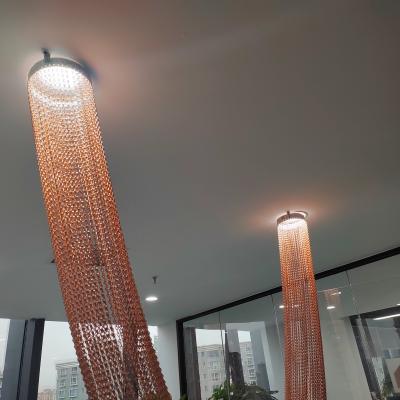 China Sample Aluminum Chain Link Curtain High Durability and Easy to Install for sale