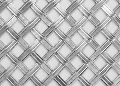 China Flat Wire Stainless Steel Partition For Architectural Woven Wire Mesh for sale