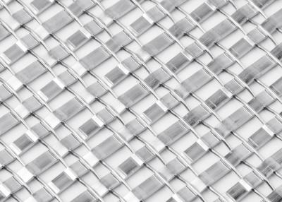 China Plain Woven Stainless Steel Metal Screen For Architectural Woven Wire Mesh for sale