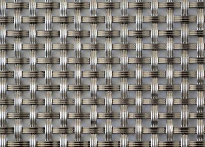 China Decorative Crimped Woven Wire Mesh Cloth Wall Coverings SGS for sale
