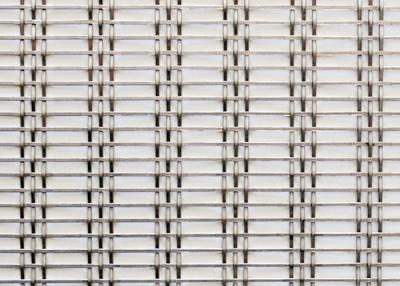 China Shops Flat Architectural Woven Wire Mesh Bunnings 430 Stainless Steel for sale