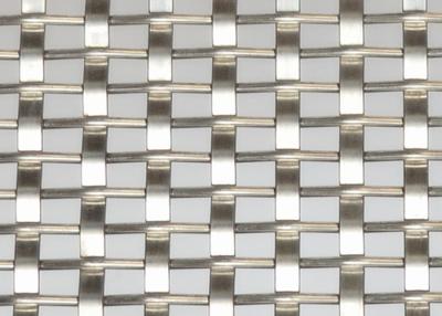 China SS316 Natural Colour Weave Mesh Decorative Wire Mesh Panel For Architectural Woven Wire Mesh for sale