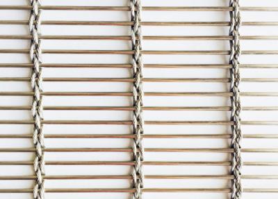 China Metal tejido de acero inoxidable flexible Mesh Cladding For Restaurants del ODM los 4m en venta