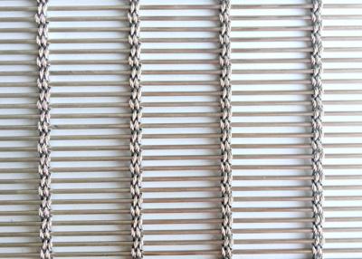 China Weave Galavanized Stainless Steel Architectural Mesh Curtains SGS for sale