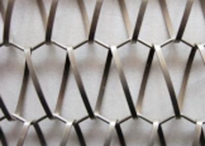 China alambre espiral 304 Mesh Woven Stainless Steel Fabric de 6.5m m de alta resistencia en venta