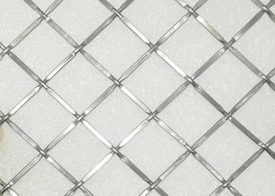 China 316 fio decorativo frisado de aço inoxidável Mesh Grilles Anti Alkali à venda