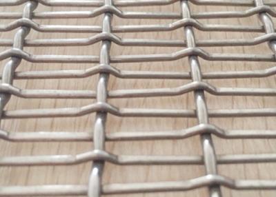 中国 ひだの固体構造が付いている装飾的な平織りの金属の網SS316の制酸剤 販売のため