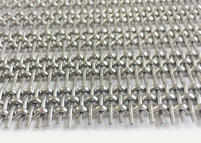 China SUS 302 Netwerk van de de Golfplaatdraad van het Roestvrij staalslot 36m voor Zaal Verdeler Te koop