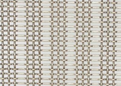 China SUS 302 Stainless Steel Lock Crimp Wire Mesh 36m For Room Divider for sale